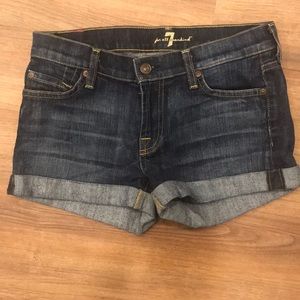7 for all mankind Jean shorts